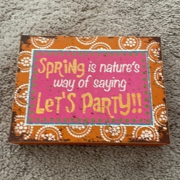 Cute sign for table or shelf - Picture 2 of 3